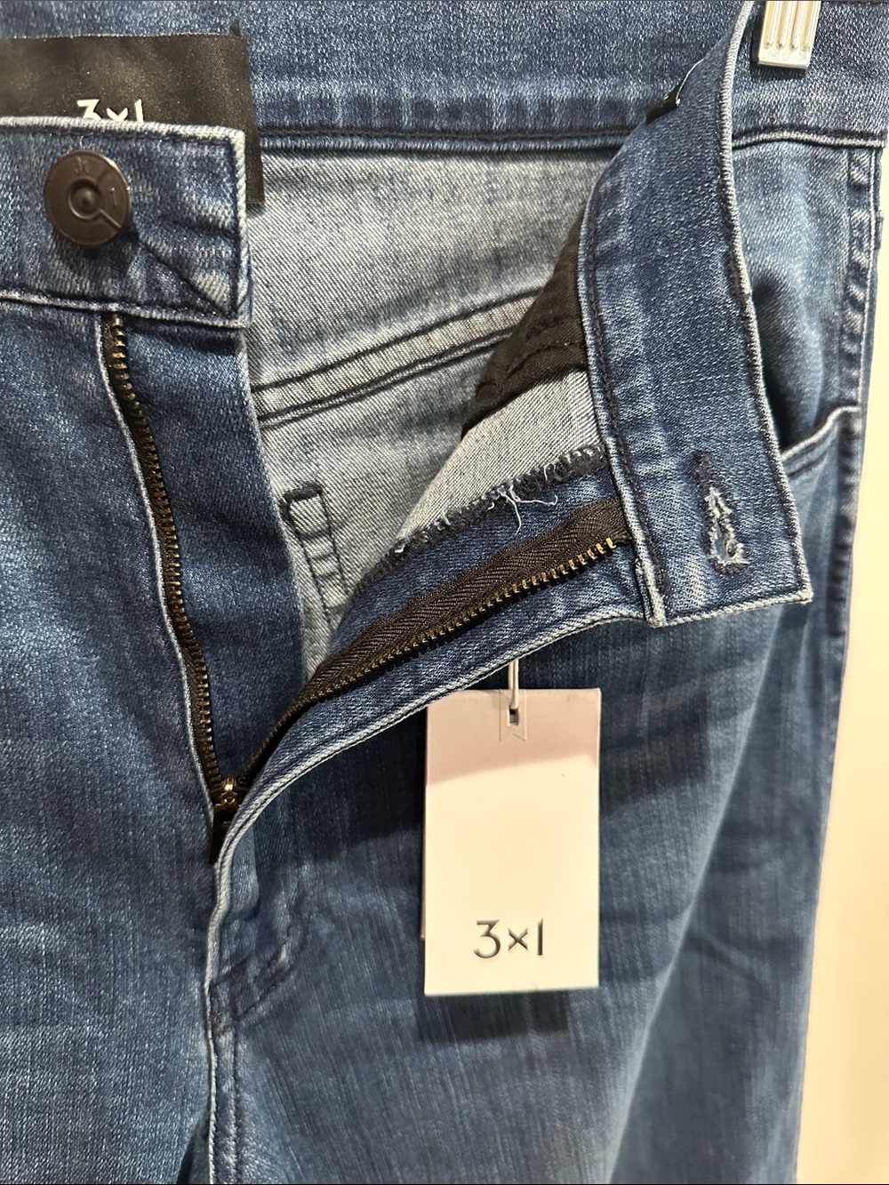 3X1 Adeline Split Flare High Rise Jeans Size Size 31 - Picture 15 of 15
